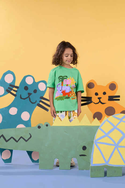 Gorman - Forest Kids Tee - green