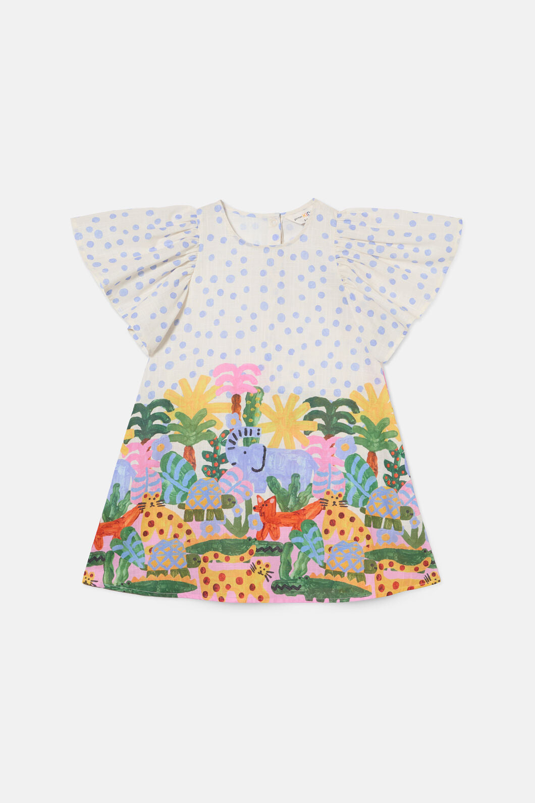 Gorman - Forest Border Kids Dress - multi