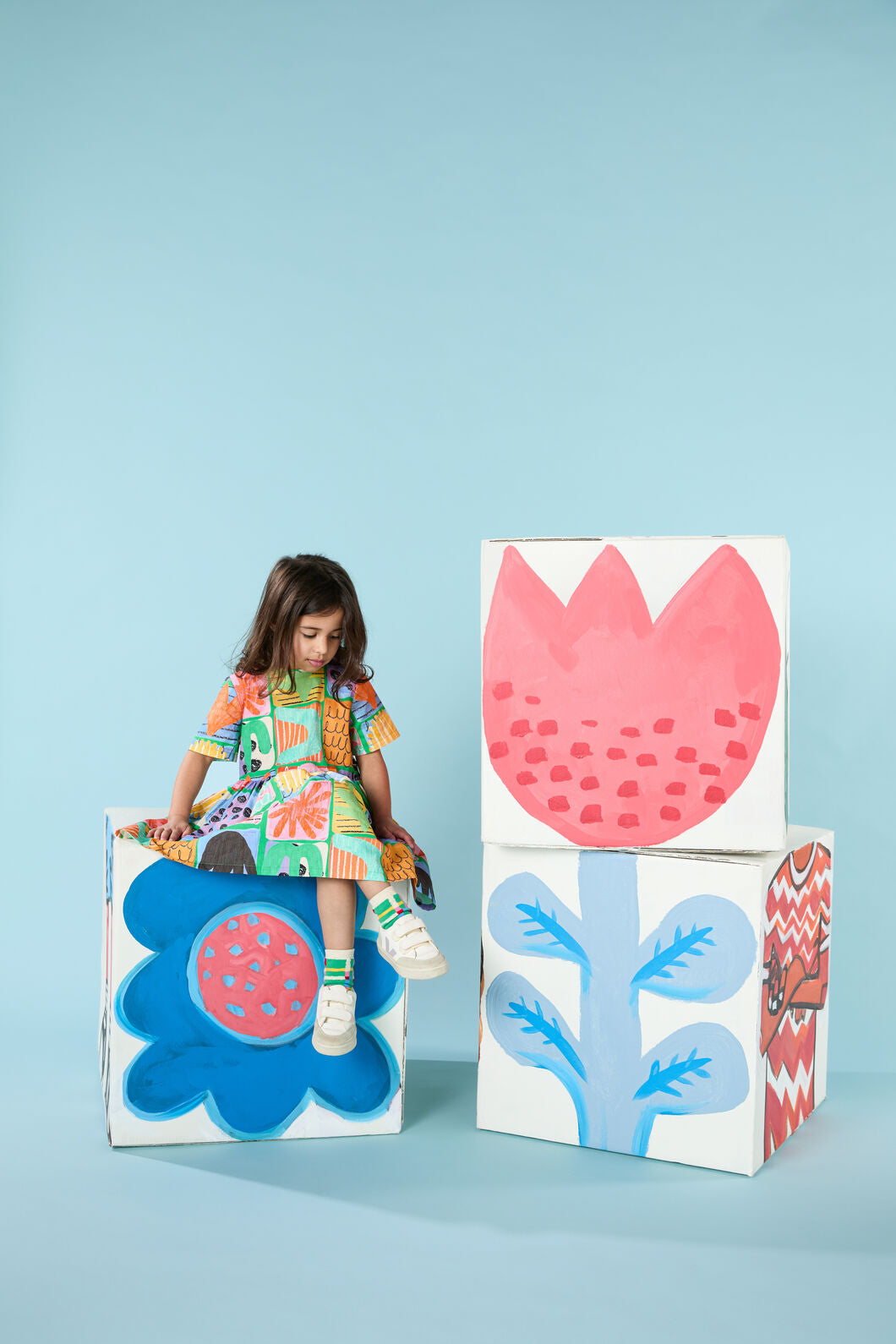 Gorman - Vacay Kids Dress - print