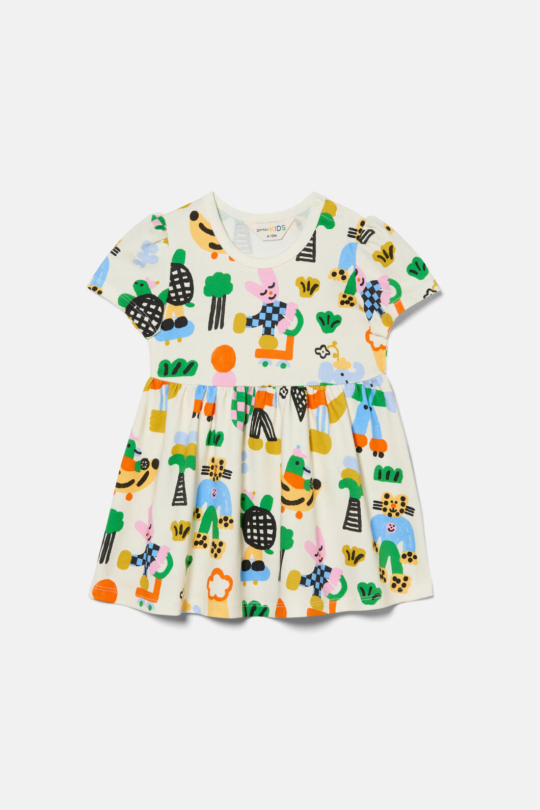 Gorman - Cool Friends Baby Dress - cream