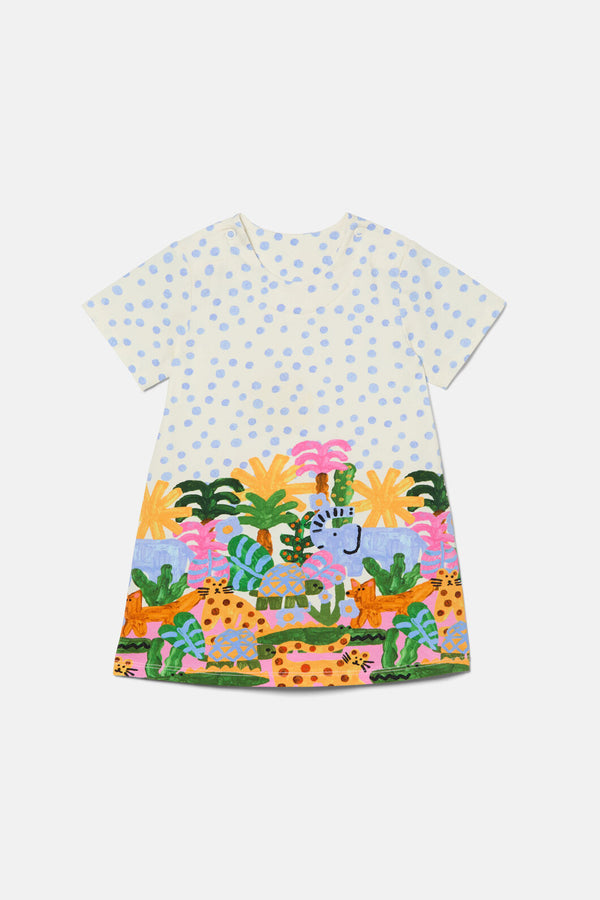 Gorman - Forest Border Baby Dress - multi