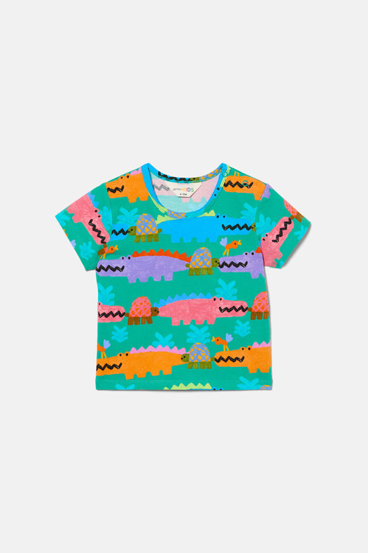 Gorman - Snap Baby SS Tee - green