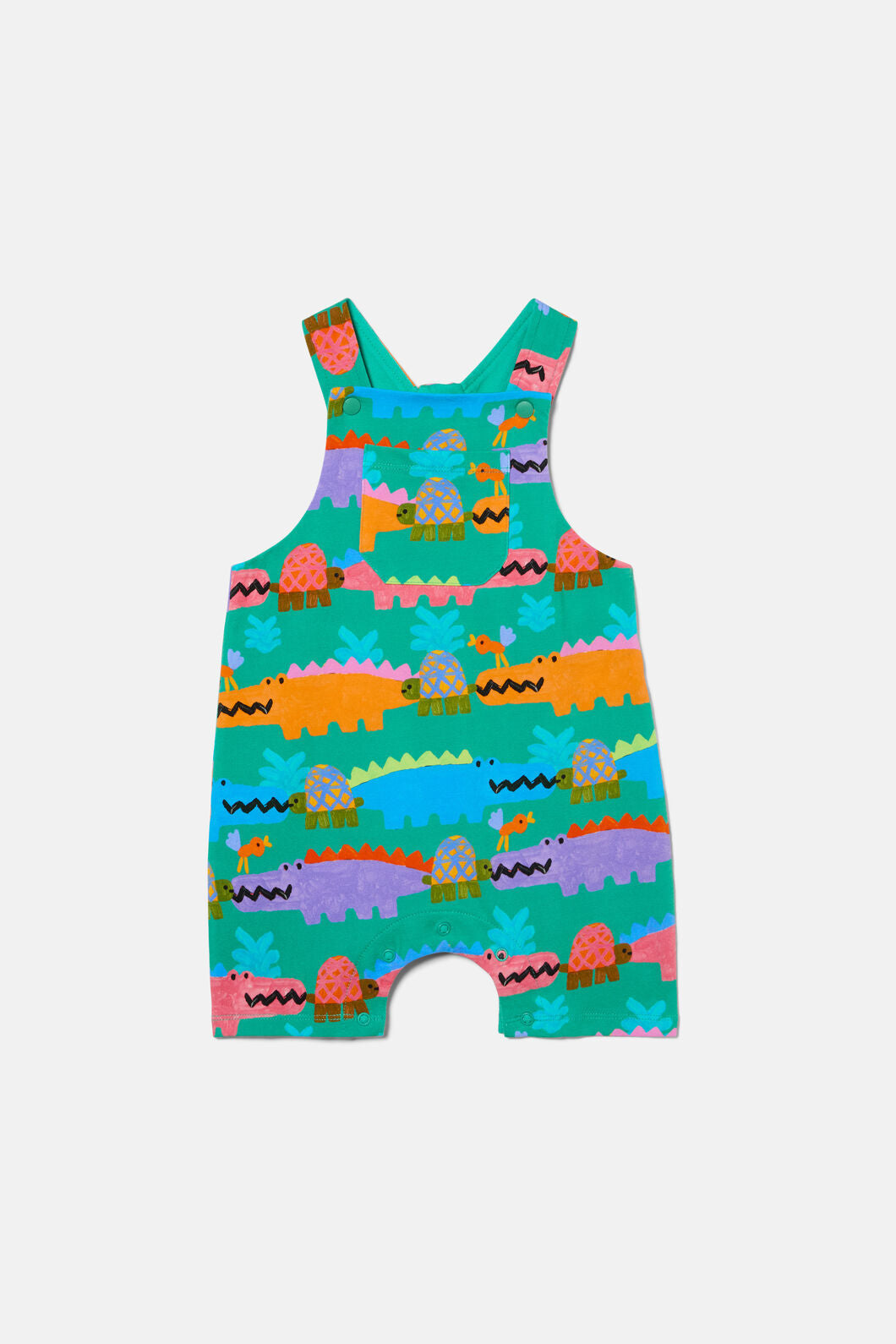 Gorman - Snap Baby Overalls - green