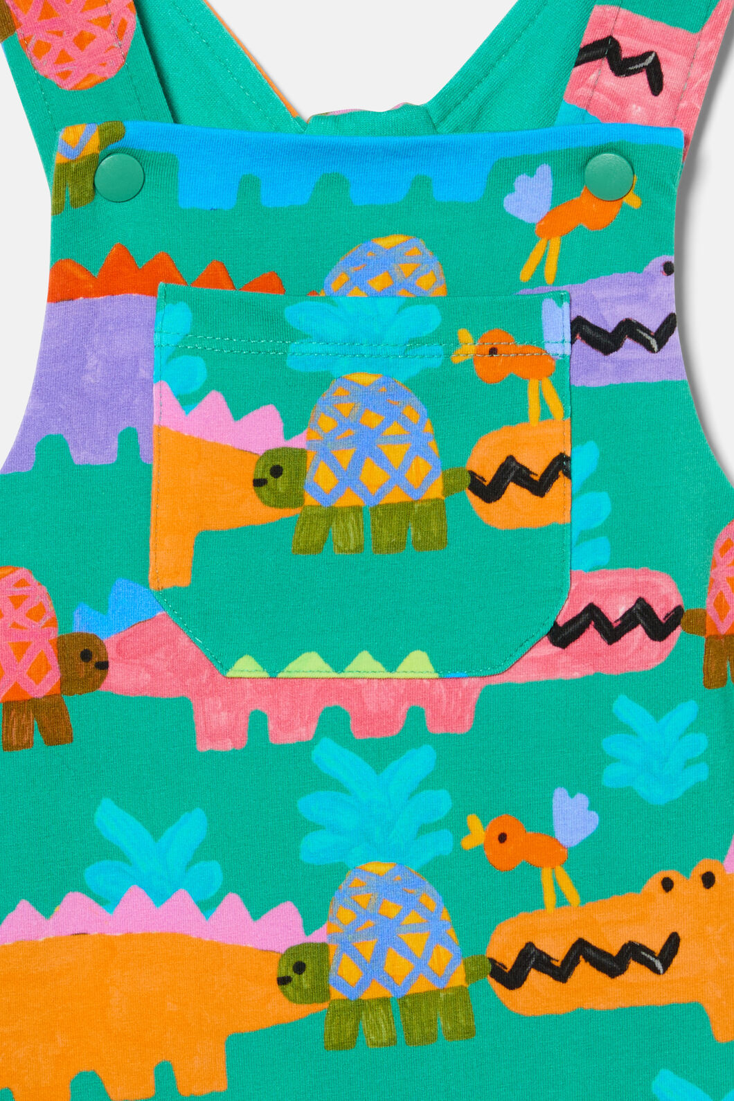 Gorman - Snap Baby Overalls - green