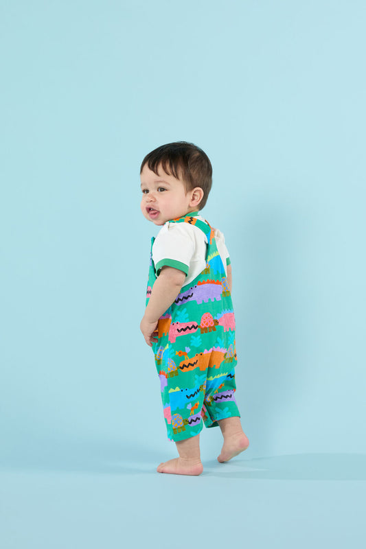 Gorman - Snap Baby Overalls - green