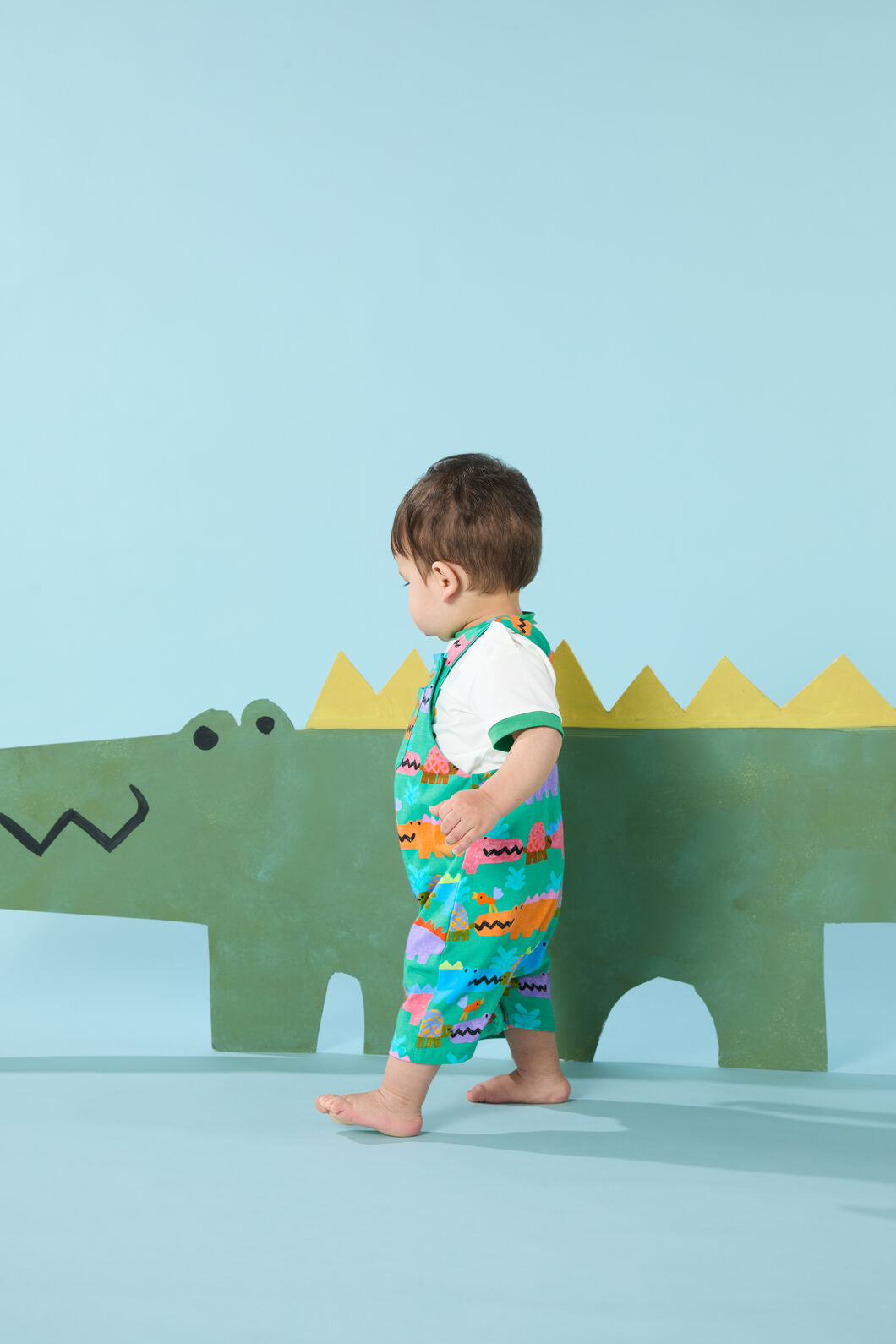 Gorman - Snap Baby Overalls - green