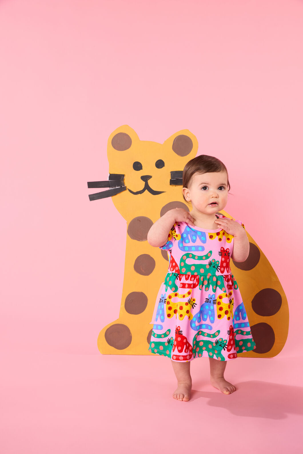 Gorman - Wiskers Baby Dress - pink