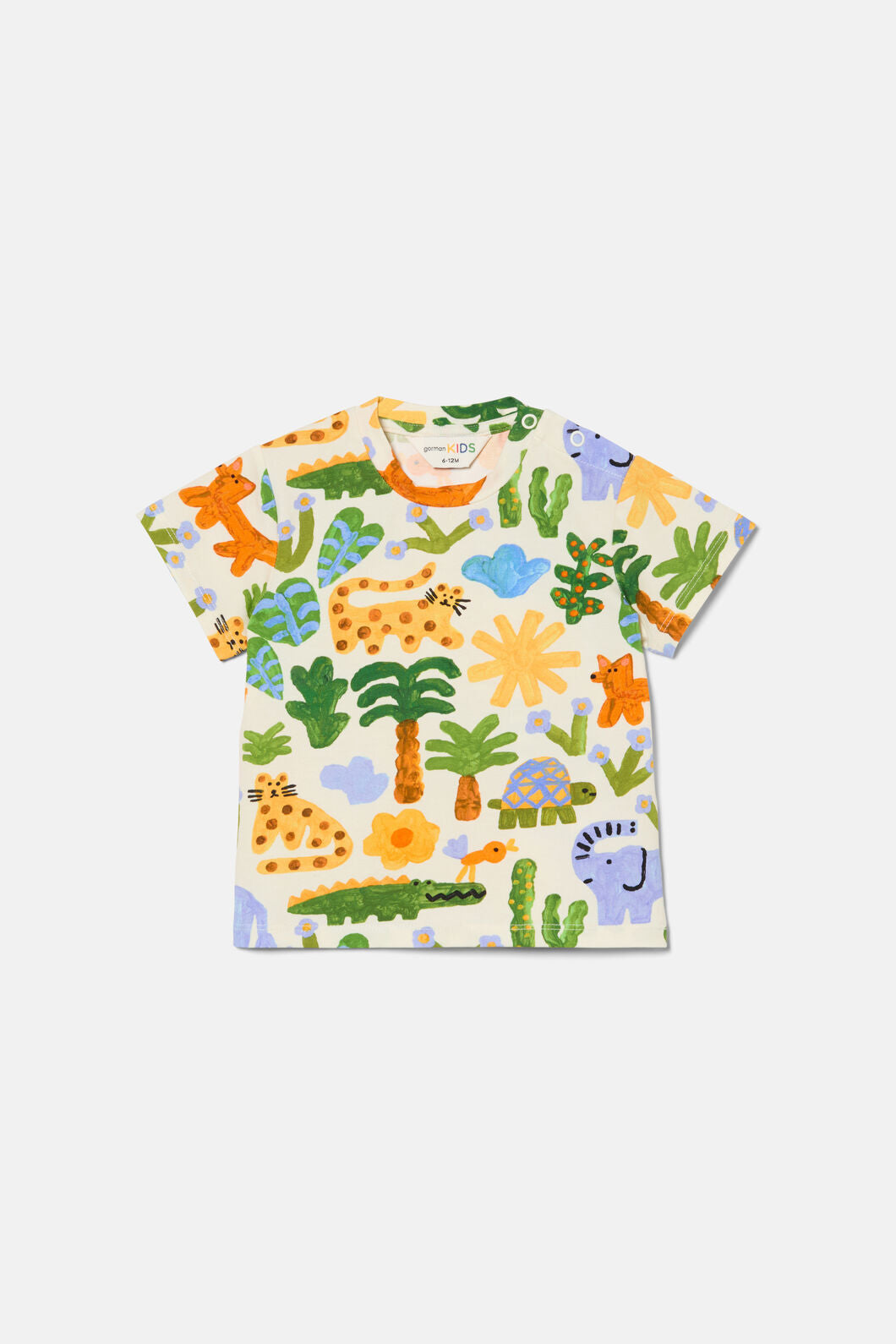 Gorman - In The Forest Baby Tee - cream