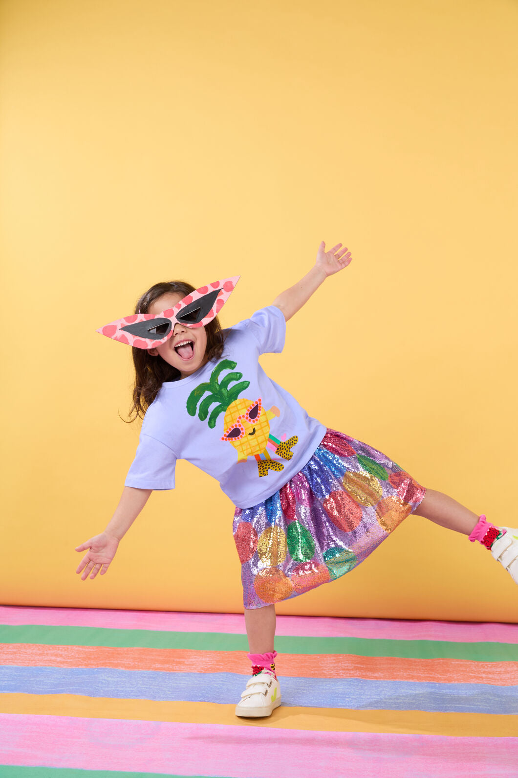 Gorman - Spot Sequins Kids Skirt - multi