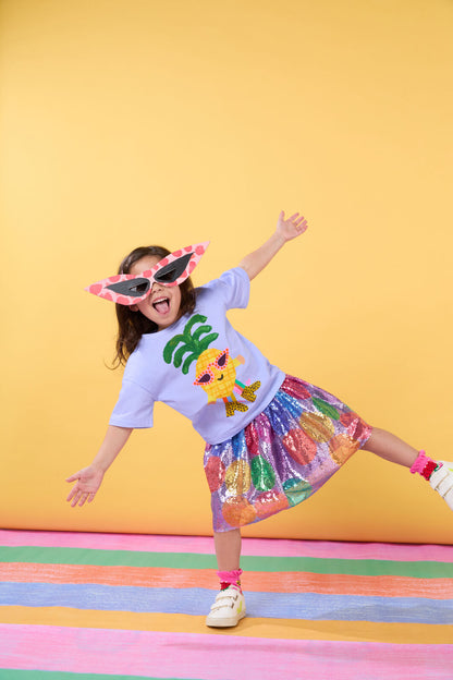 Gorman - Spot Sequins Kids Skirt - multi