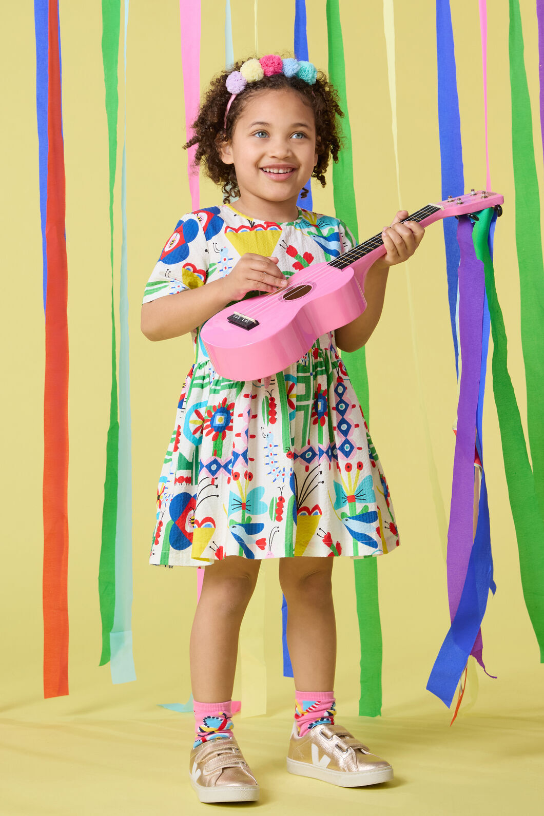Gorman - Mini Hideout Kids Dress - cream