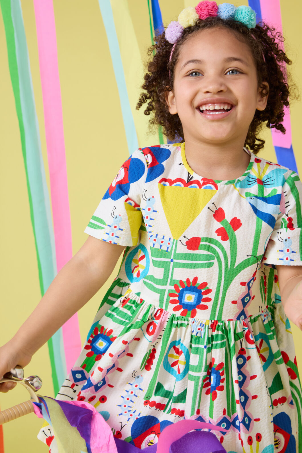 Gorman - Mini Hideout Kids Dress - cream