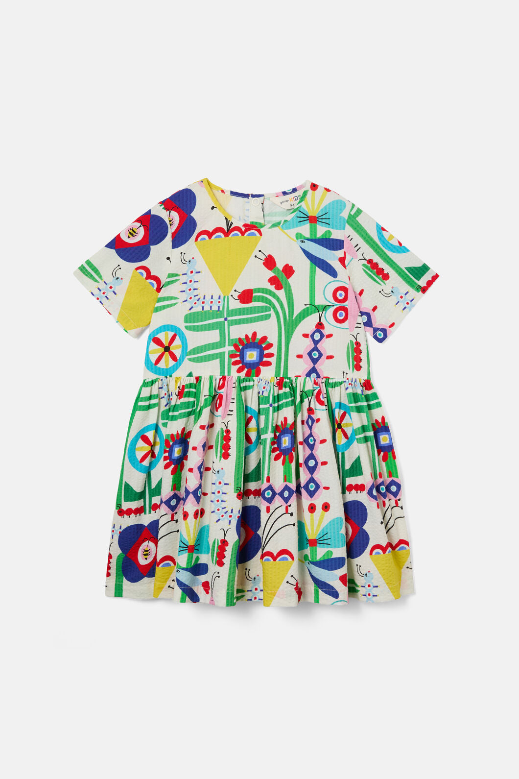 Gorman - Mini Hideout Kids Dress - cream
