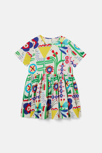 Gorman - Mini Hideout Kids Dress - cream
