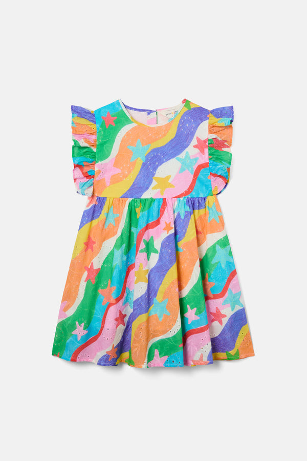 Gorman - Shine Kids Broderie Dress - multi