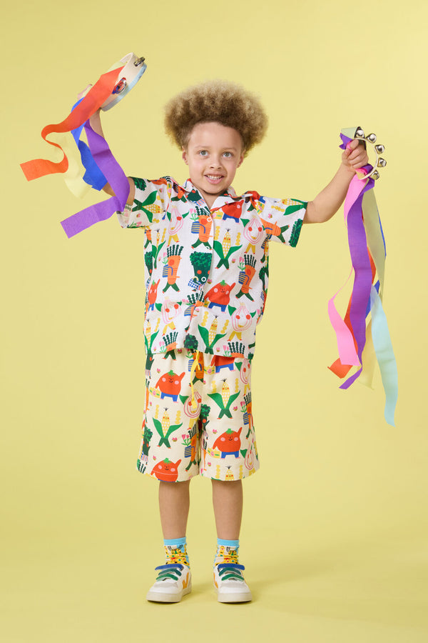 Gorman - Walkabout Kids Shirt - cream