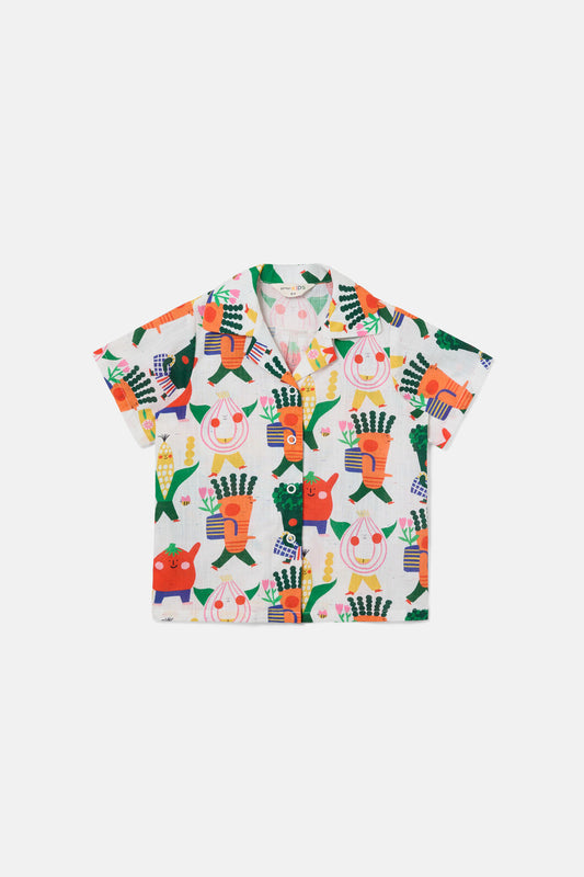 Gorman - Walkabout Kids Shirt - cream