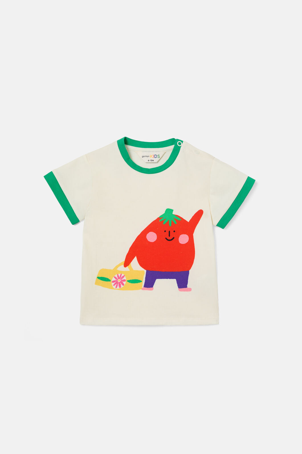 Gorman - Tomato Guy Baby SS Tee - cream