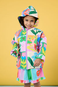 Gorman - Floral Patchy Kids Raincoat - multi