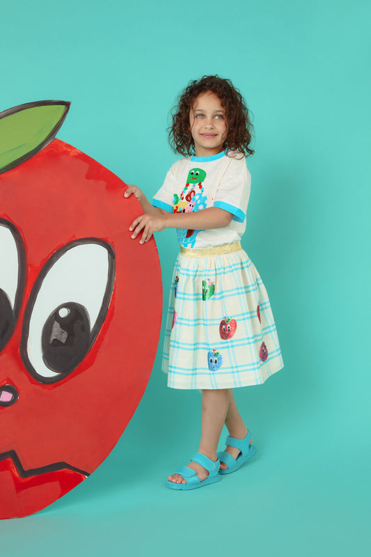 Gorman - Apple Sequins Kids Party Skirt - multi