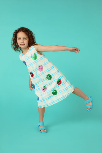 Gorman - Apples Glitter Kids Party Dres - multi
