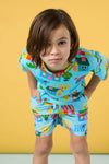 Gorman - Little Huts Kids Shorts - blue