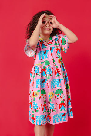 Gorman - Buggy Boo Kids Dress - pink