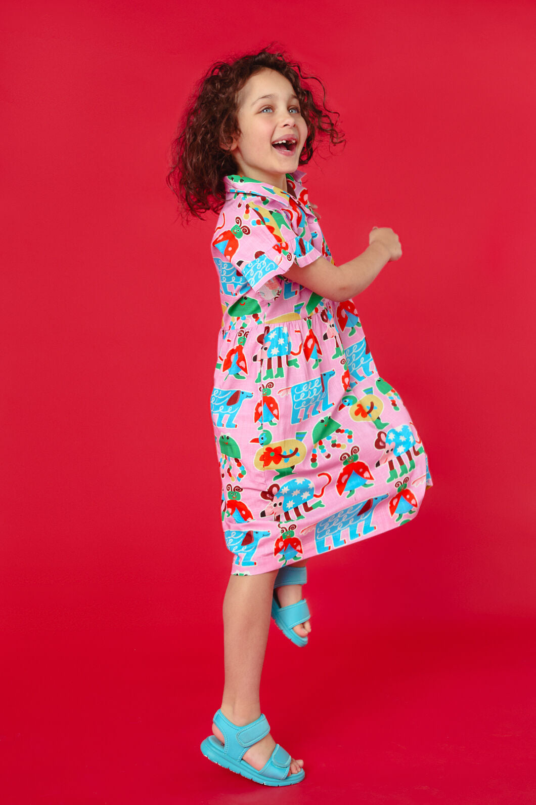 Gorman - Buggy Boo Kids Dress - pink