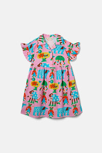 Gorman - Buggy Boo Kids Dress - pink