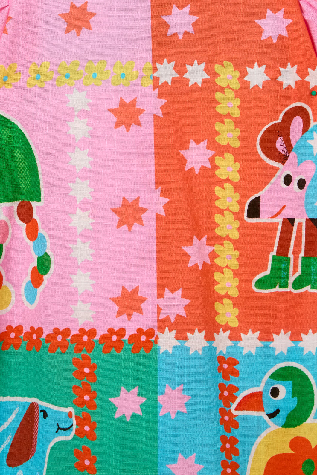Gorman - Buggy Grid Kids Frill Dress - multi