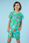Gorman - Buggy Stripe Kids Shirt - green