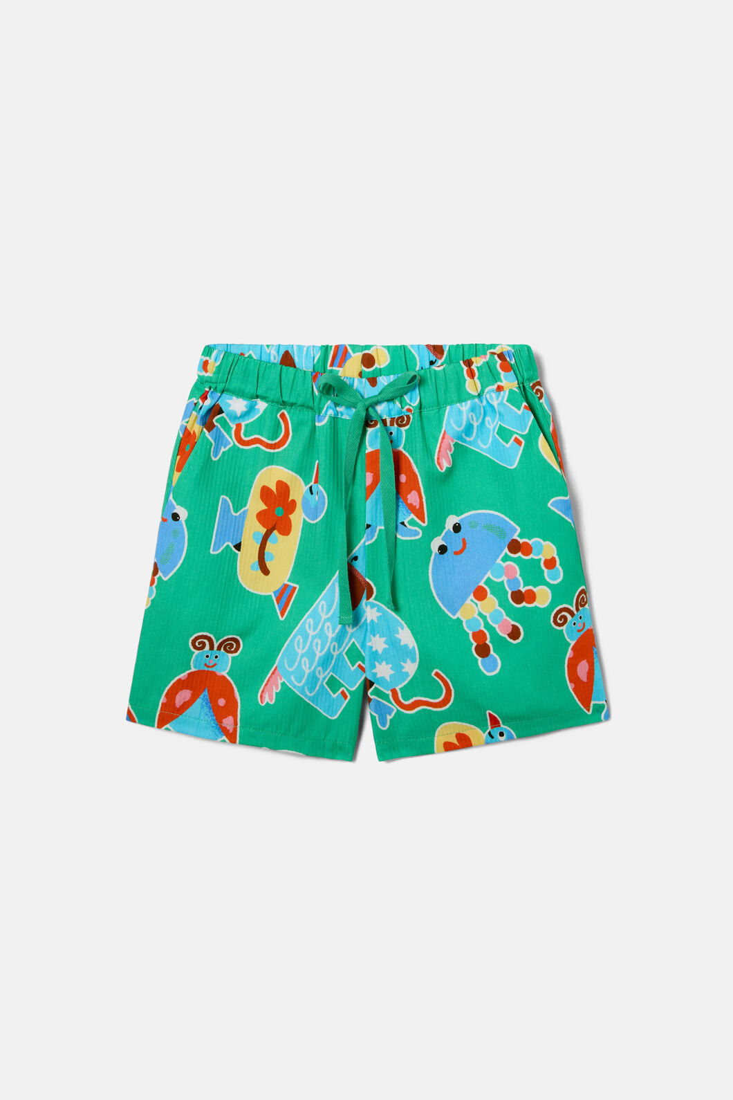 Gorman - Buggy Stripe Kids Shorts - green
