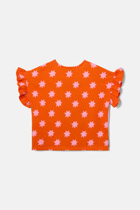 Gorman - Beetle Bug Kids Frill Tee - multi
