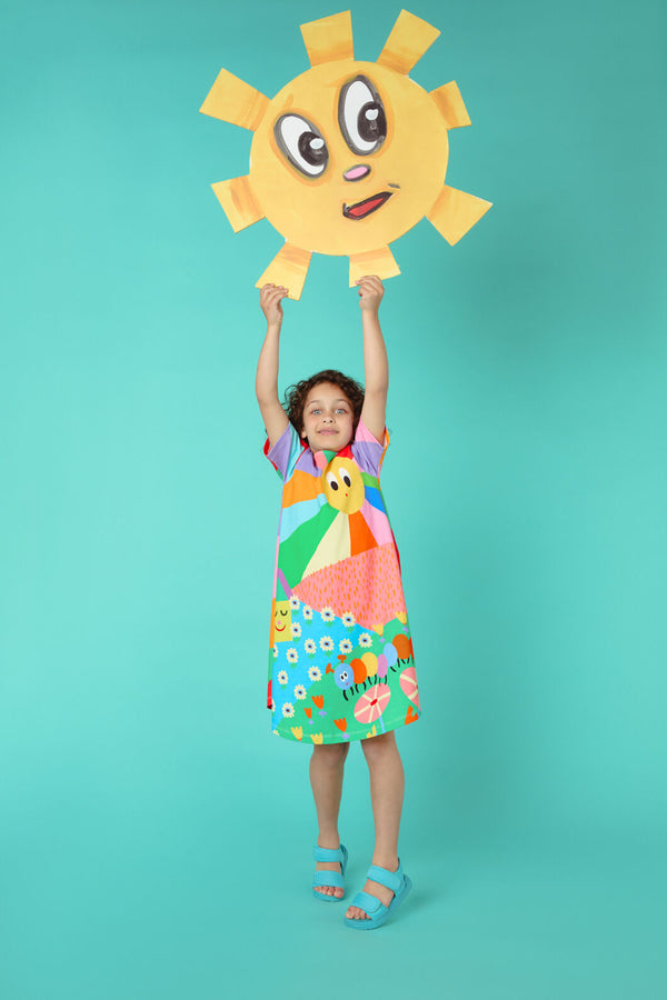 Gorman - Sunsets Kids Dress - multi