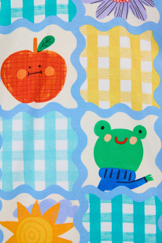 Gorman - Jumble Check Baby Tee - multi