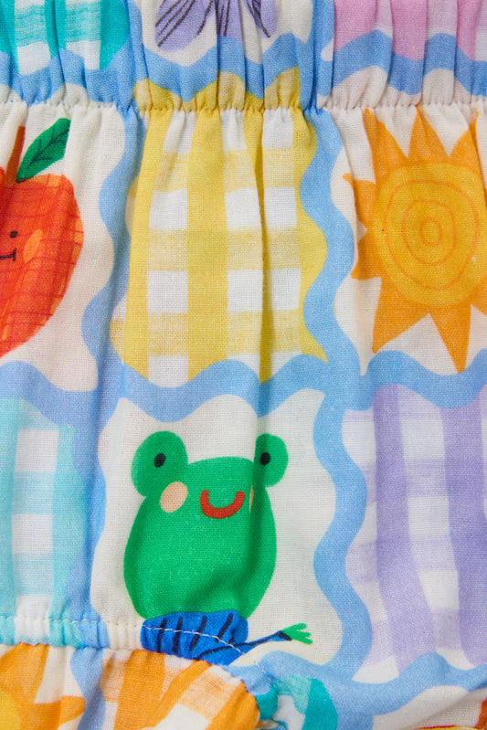 Gorman - Jumble Check Baby Bloomer - multi