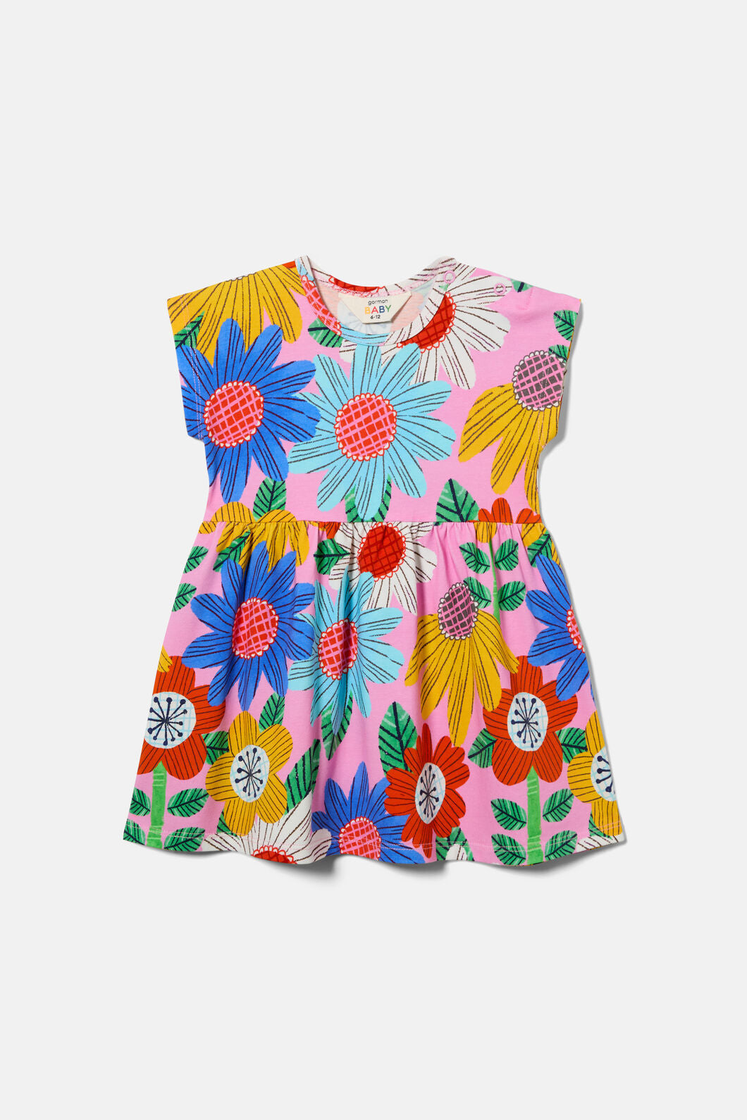 Gorman - Blooming Floral Baby Dress - pink