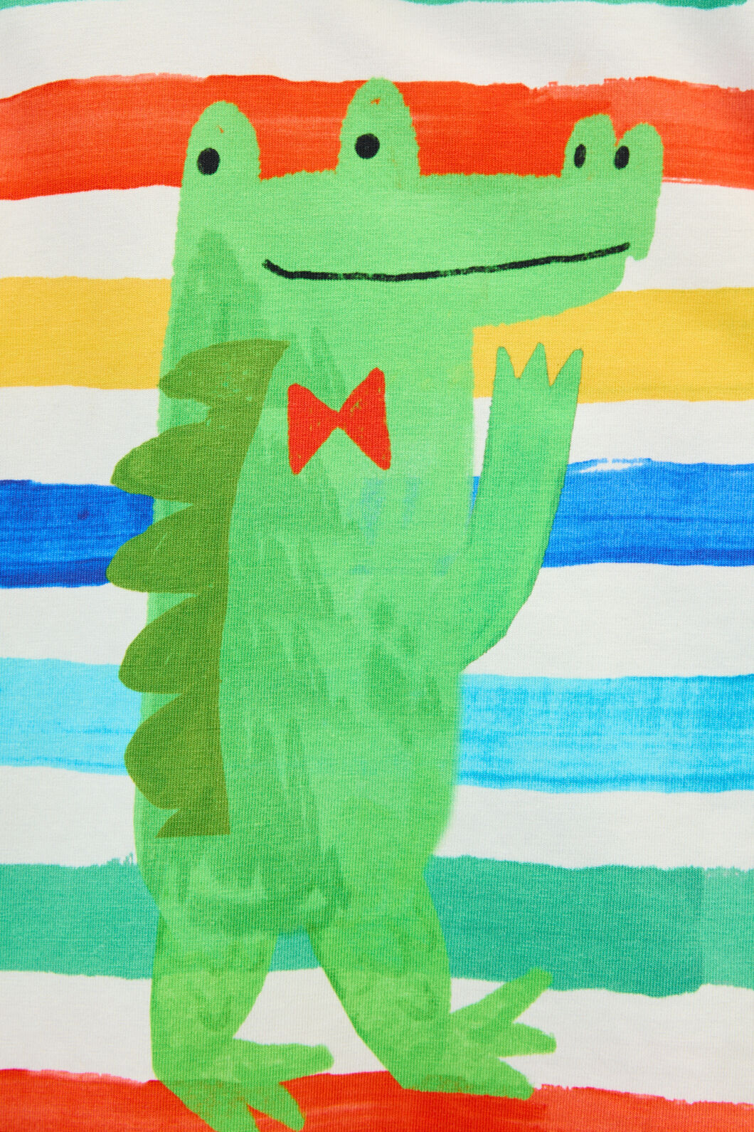 Gorman - Croc Stripe Baby SS Tee - cream