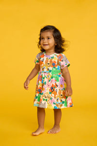 Gorman - Happy Guys Floral Baby Dress - cream