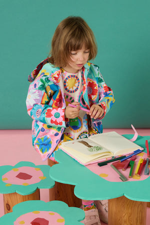 Gorman - Folksy Floral Kids Raincoat - multi
