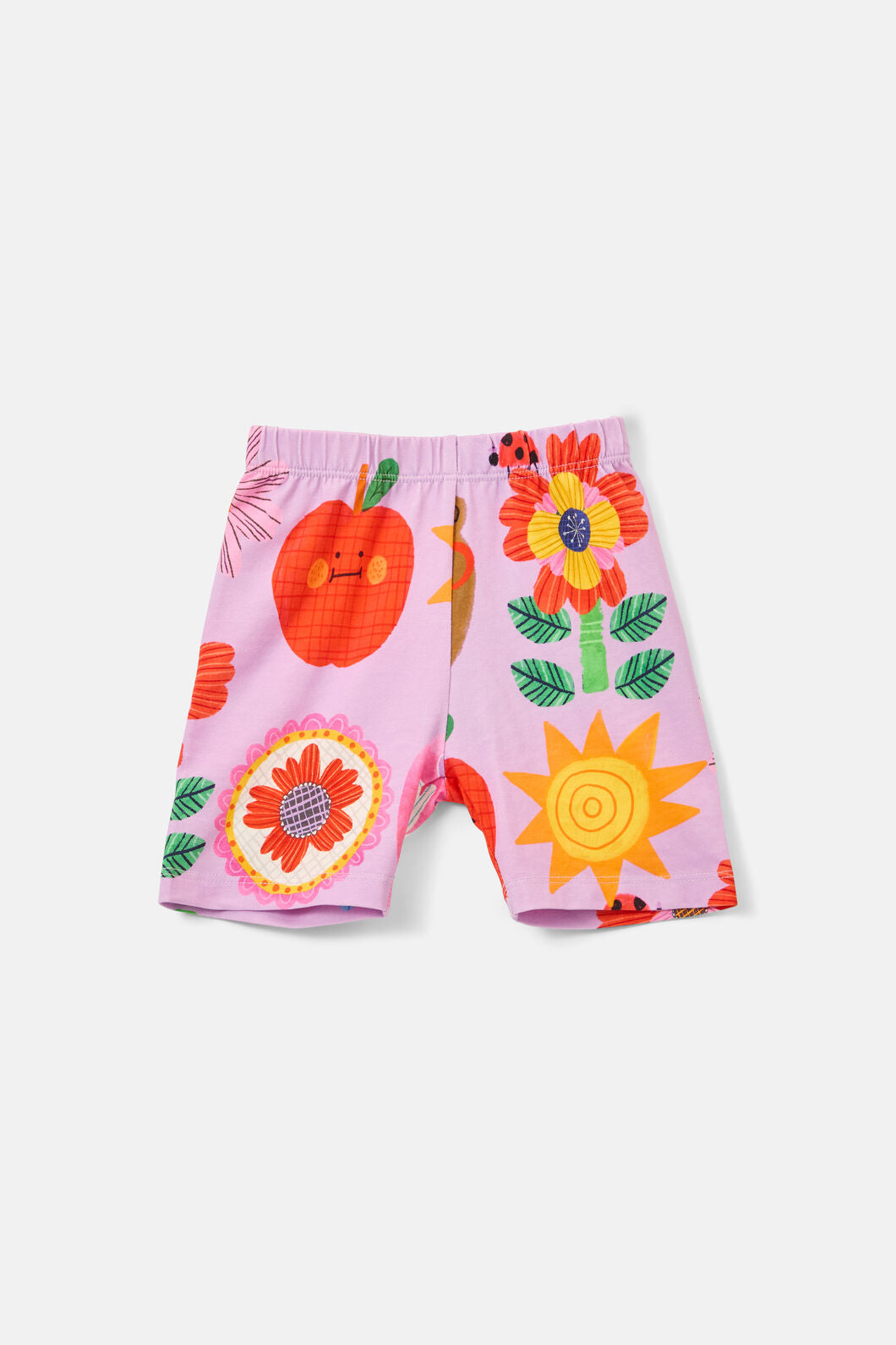 Gorman - Lauren Kids Bike Shorts - lilac