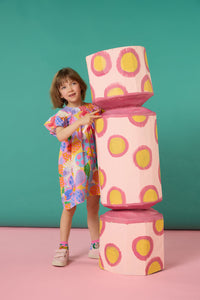 Gorman - Buttercup Kids Floral Dress - yellow