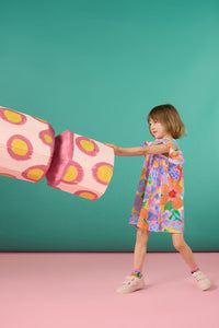Gorman - Buttercup Kids Floral Dress - yellow