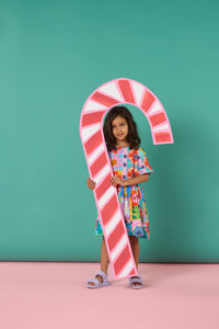 Gorman - Folksy Floral Kids Dress - multi