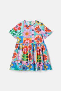 Gorman - Folksy Floral Kids Dress - multi