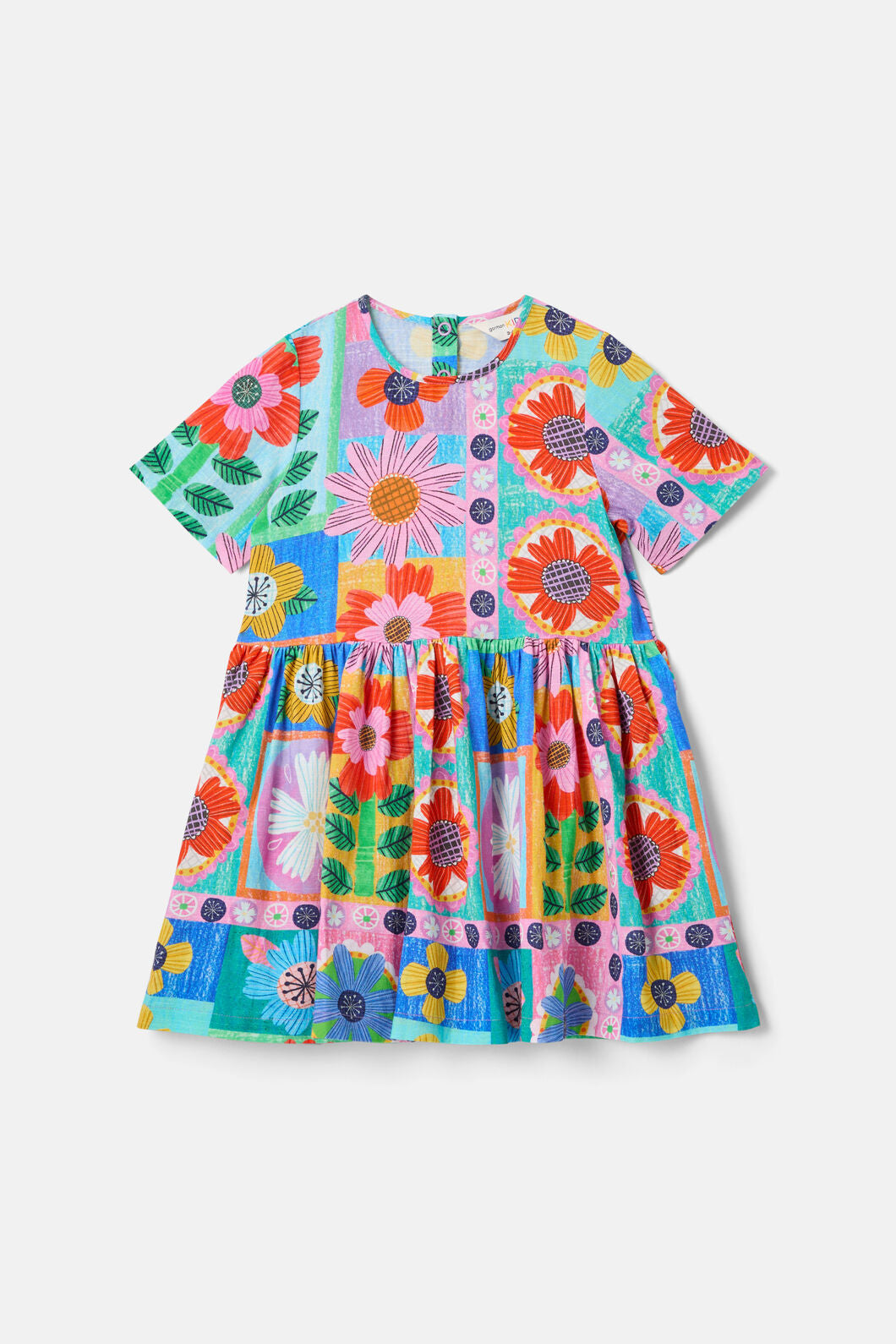 Gorman - Folksy Floral Kids Dress - multi