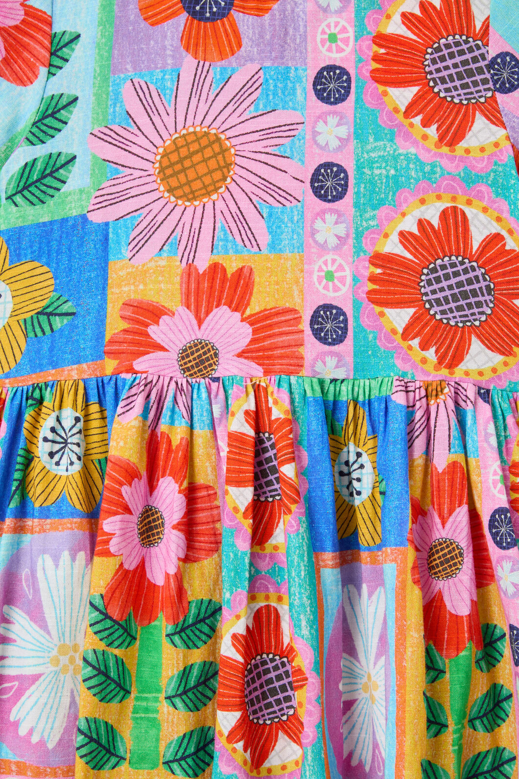 Gorman - Folksy Floral Kids Dress - multi