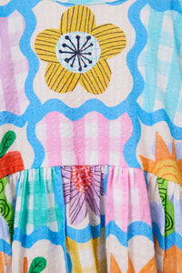 Gorman - Jumble Check Kids Dress - multi