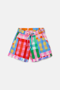 Gorman - Vichy Check Kids Frill Shorts - multi