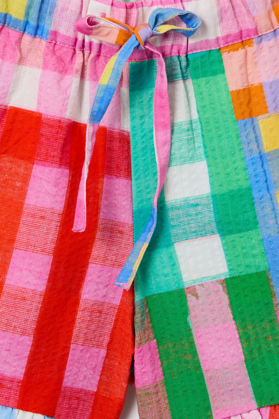 Gorman - Vichy Check Kids Frill Shorts - multi